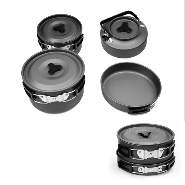 Best Camping cookware - 4 Camping Cookware set