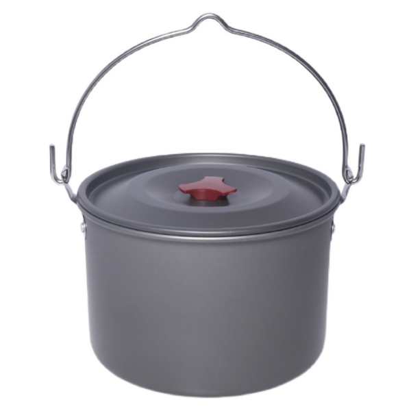 Best Camping cookware - camping hanging cooking pot