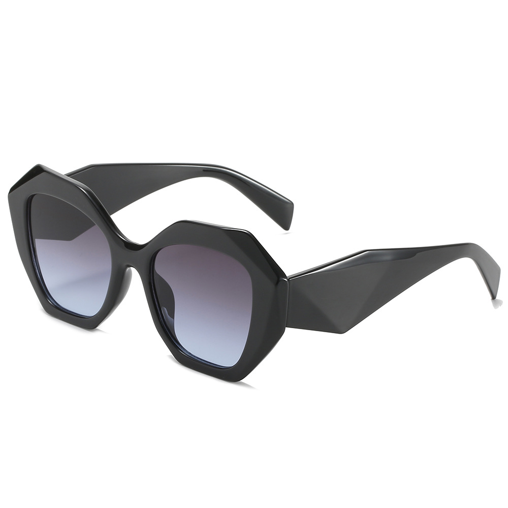 KAILIANG 9129 Hexagon Fashion Oversized Designer Sunglasses for Women