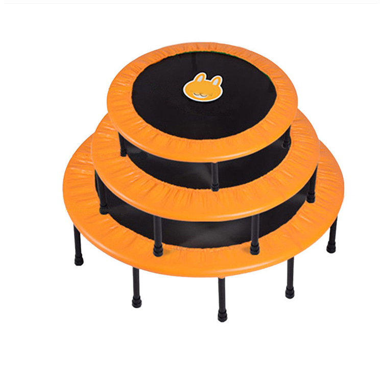 Small trampoline with cartoon pattern