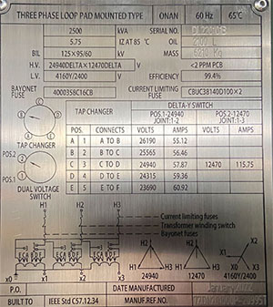 Kva Pad Mounted Transformer