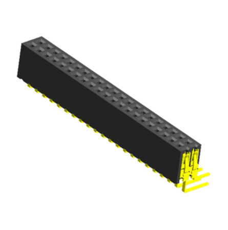 1.27mm Female header HFIDR44