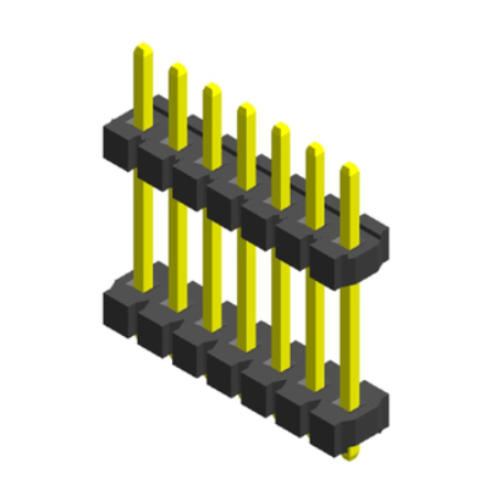 5.08mm DIP PIN HEADER(Two layer plastic)