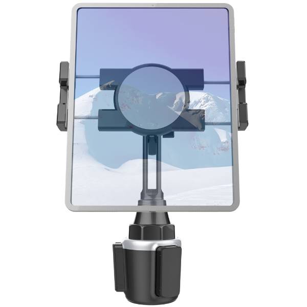 Universal Solid Telescopic Arm Tablet Car Mount Cup Phone Holder For Car