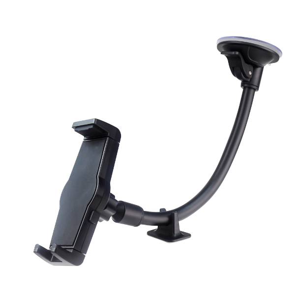 Universal Flexible Long Gooseneck Design Strong Suction Cup Phone Holder Car Mount For Phone & Tablet PC