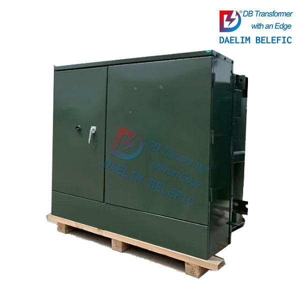 13.8 kV/34.5kV Delta 250 kva pad mounted transformer