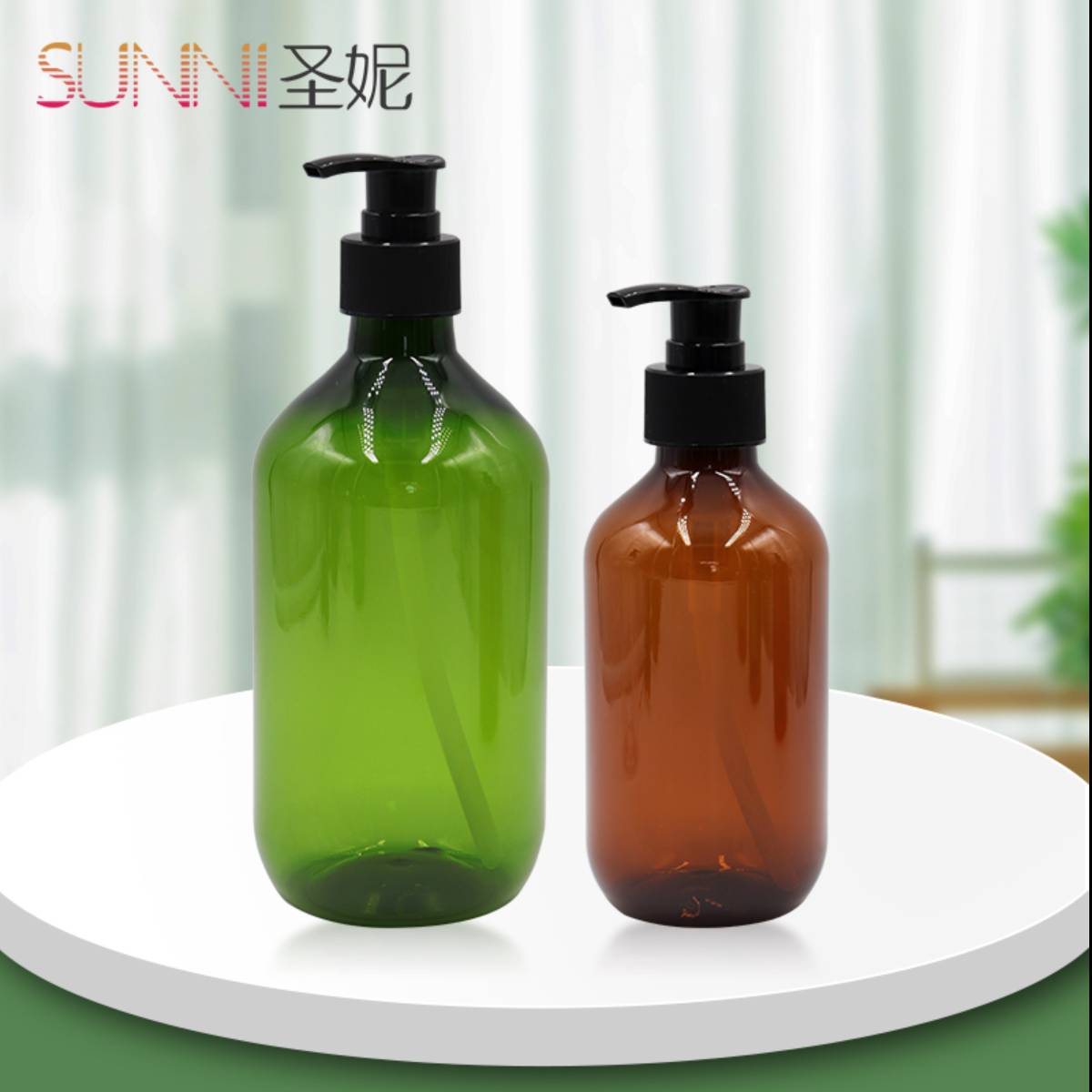 Conditioner Bottle with Pump Shampoo Dispenser Bottle for Body Soap Conditioner