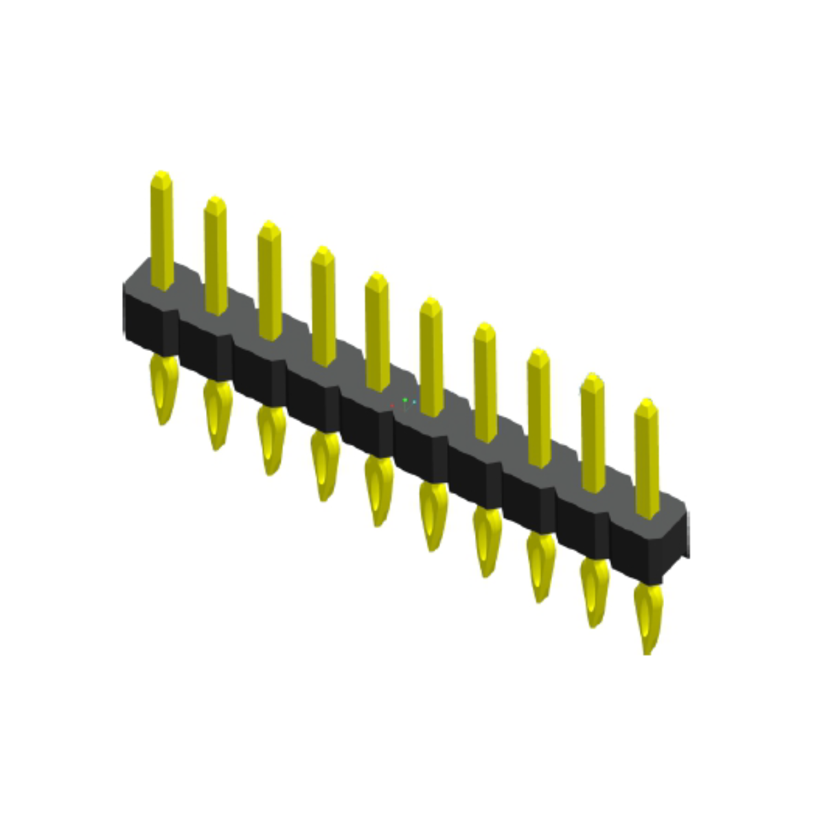 2.54mm pitch Press fit Pin Header-HMNSS30