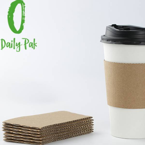 EcoChoice Kraft Coffee Cup Sleeve / Jacket - 1200/Case