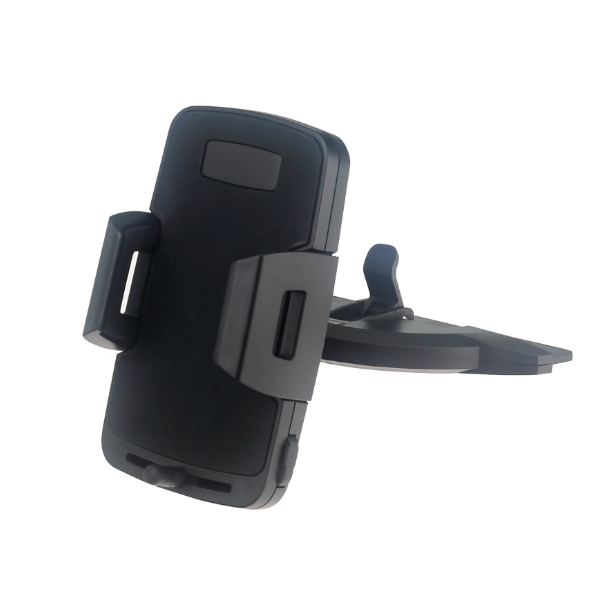 Sturdy CD Slot Phone Mount with One Hand Operation Design Car Hands-Free Phone Holder Universally Compatible with All Smartphone