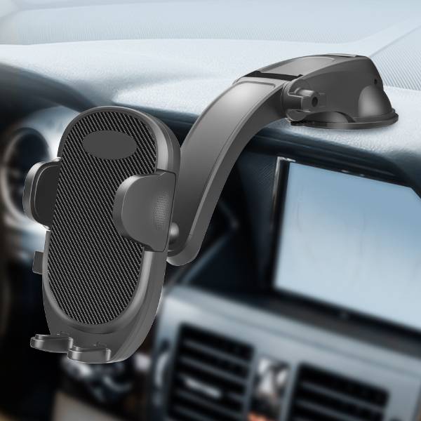 New Foldable Arm Gel Suction Cup Adjustable Phone Stand Telescopic Phone Stand For Car Dashboard