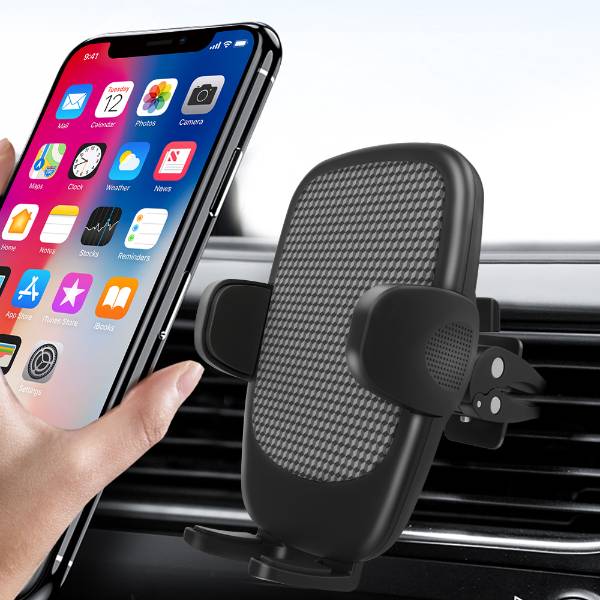 Hot Selling Adjustable Knob-Type Clip Car Vent Mount Universal Phone Holder For Car