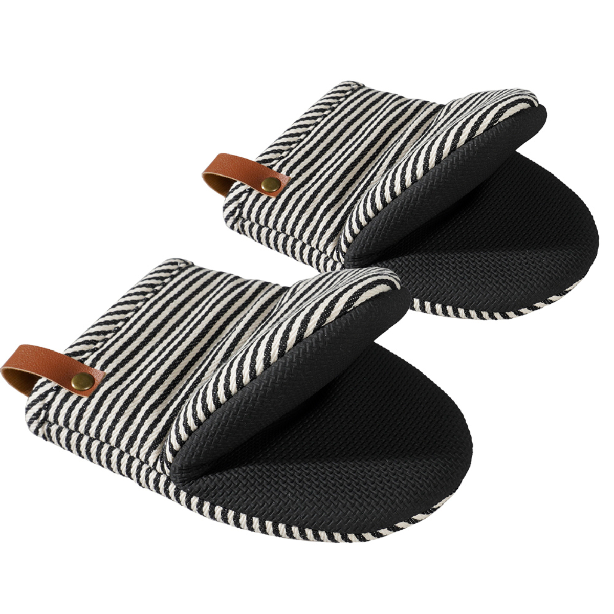 Mini Stripe Neoprene oven mitts