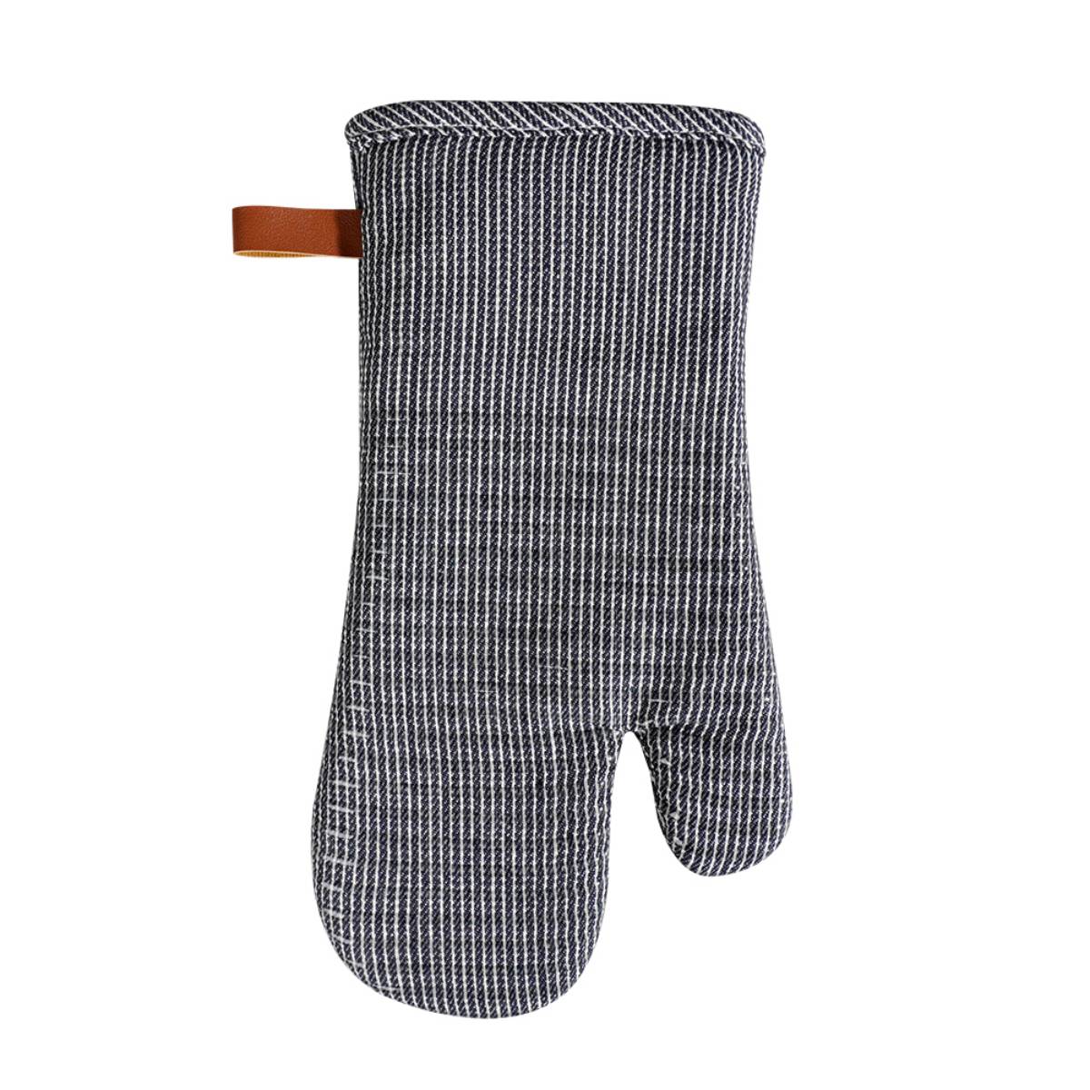 Grey Cotton oven mitts