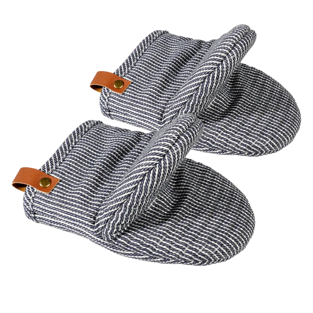 Grey Cotton mini oven mitts