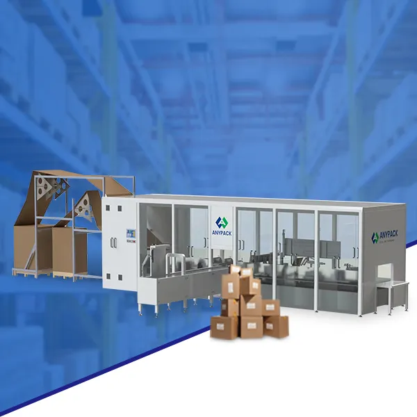 box making machine for packaging on demand