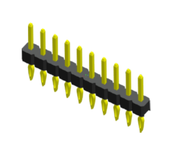 2.54mm pitch Press fit Pin Header-HMNSS25