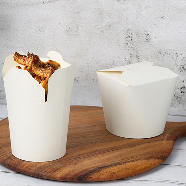 Round Food Paper Pail