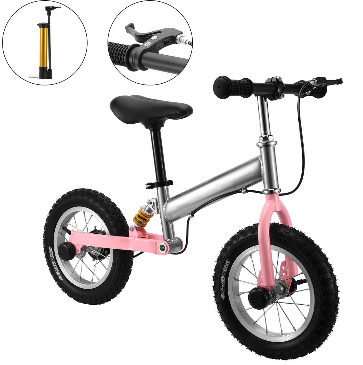 2022 NEW BABY AIR WHEEL AUMIUM BALANCE BIKE