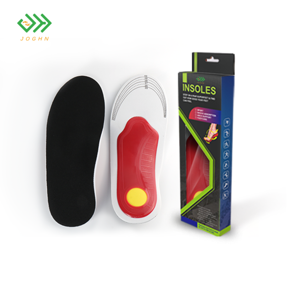 Orthopedic Insole Arch Support Insole for Flat Feet Shoe Inserts For Plantar Fasciitis