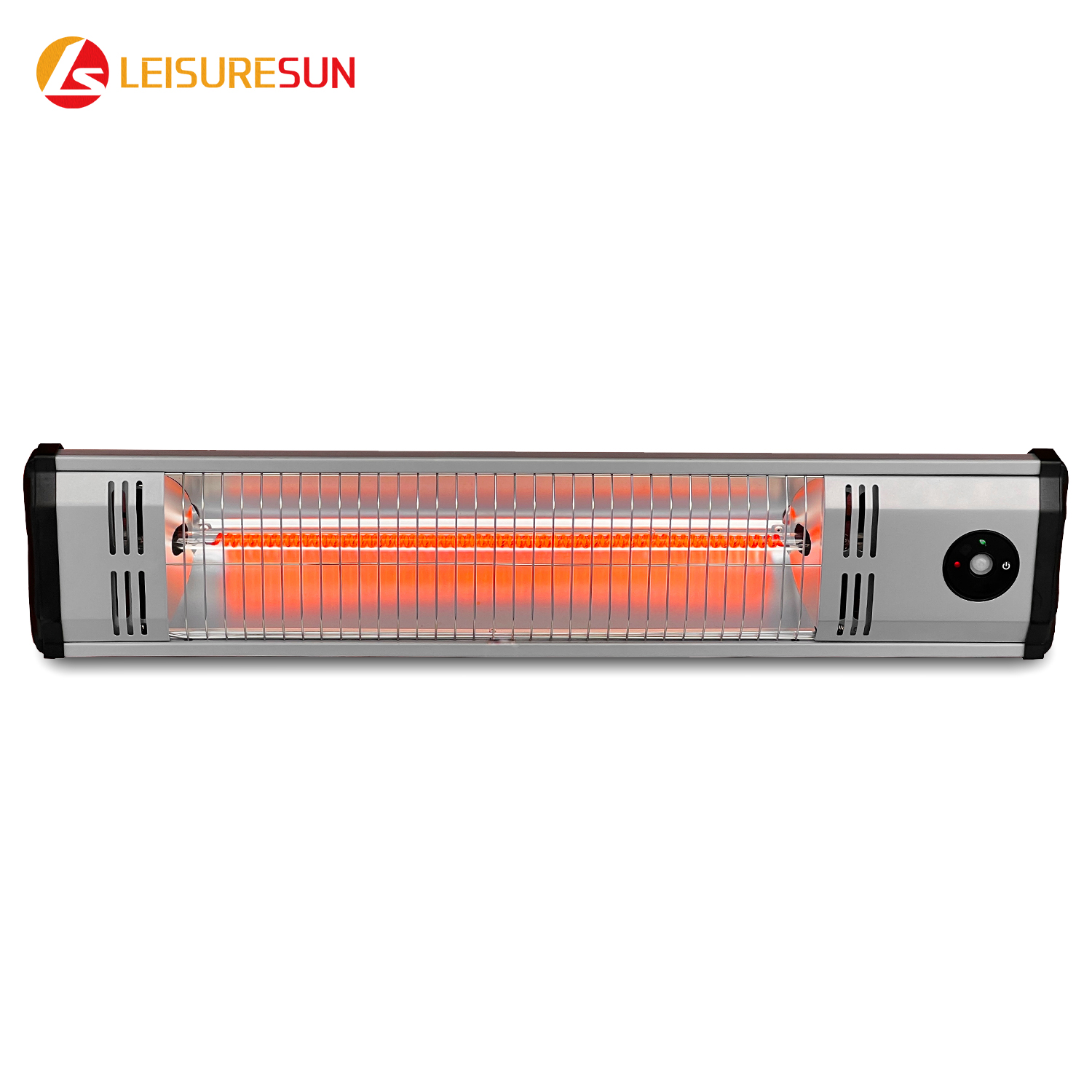 Wall mounted infrared heater with PIR sensor