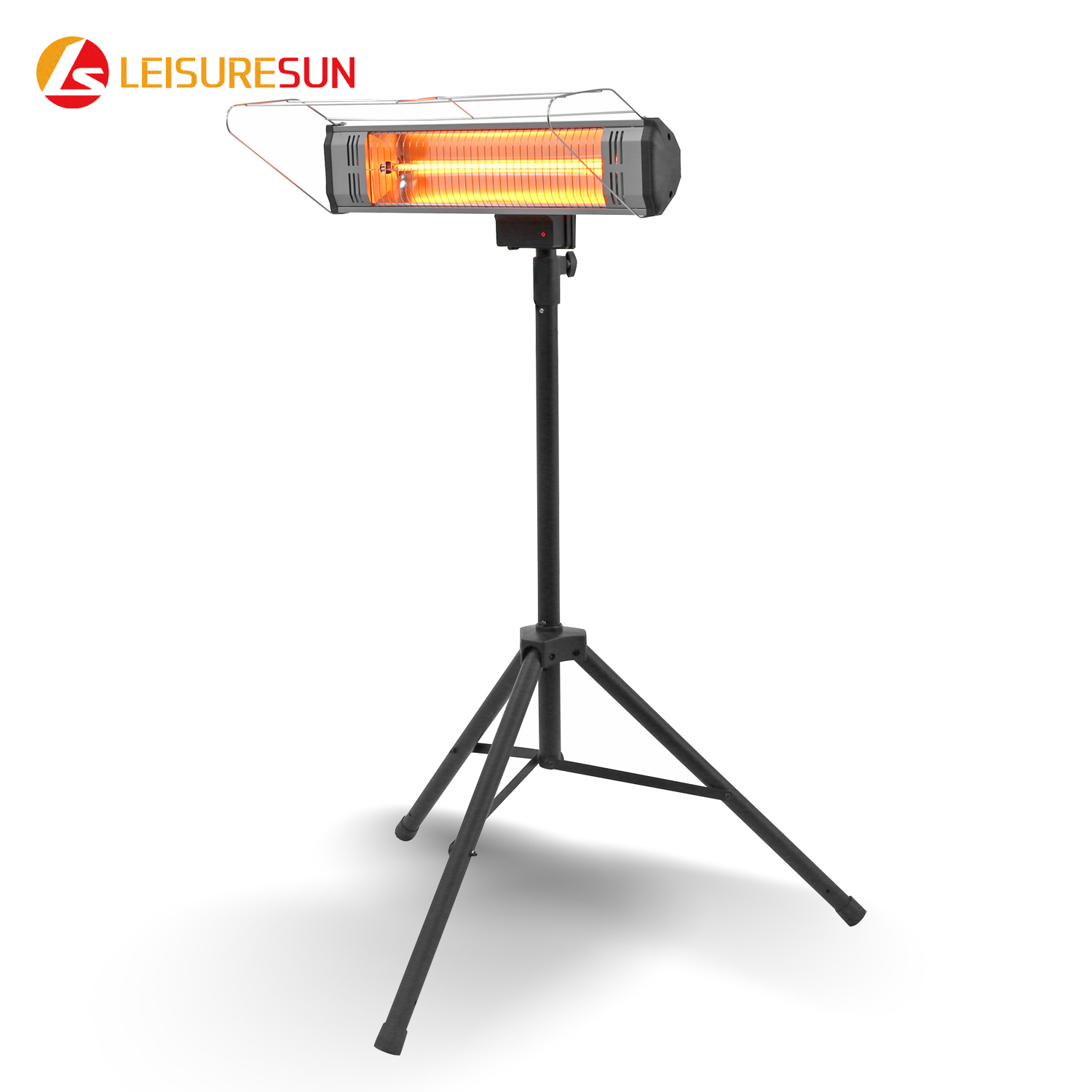 Workspace Infrared Electric Heater with Tripod Stand and Remote Control
