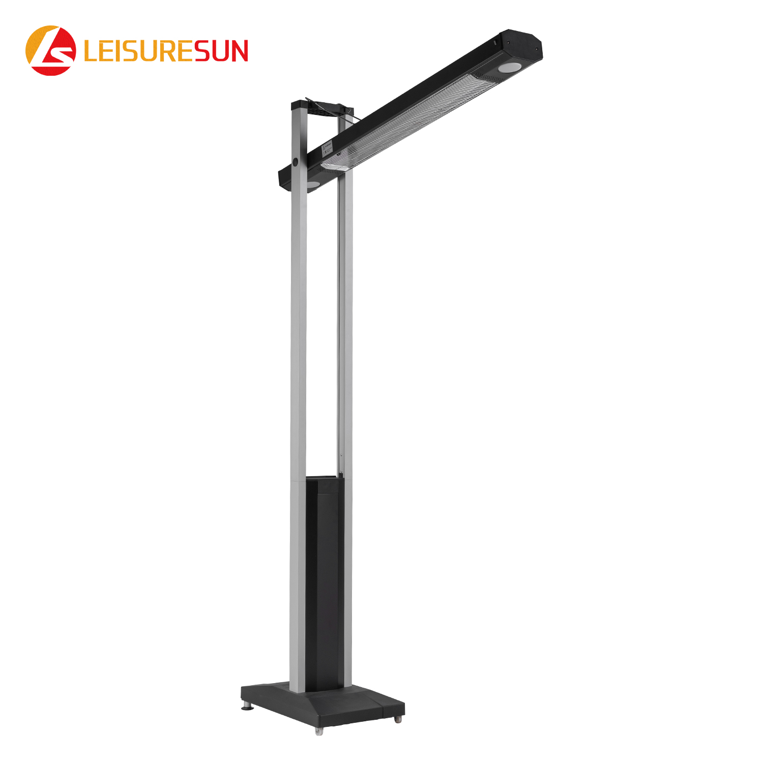 Two-Way Floor Standing Patio Heater With Led Lights