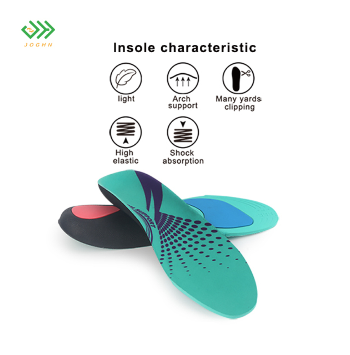 EVA Insole material breathable outdoor mesh fashion sports shoes for men women EVA Insole