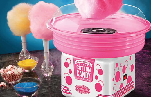 Nostalgia Pink Cotton Candy Machine Cotton Candy Maker in the Cotton Candy  Machines department at