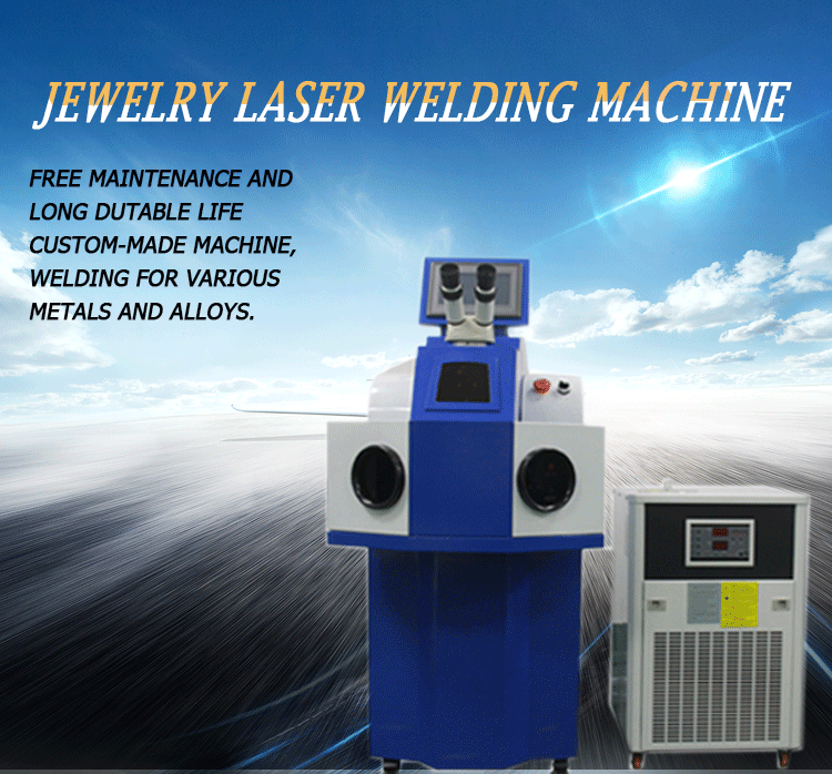 Jewelry laser soldering machine