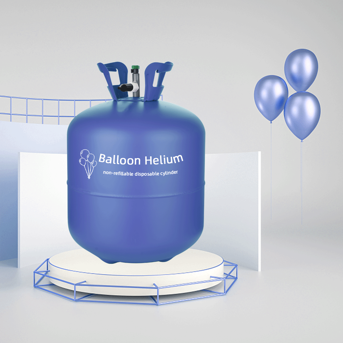 Jumbo 90 Helium Balloons Tank