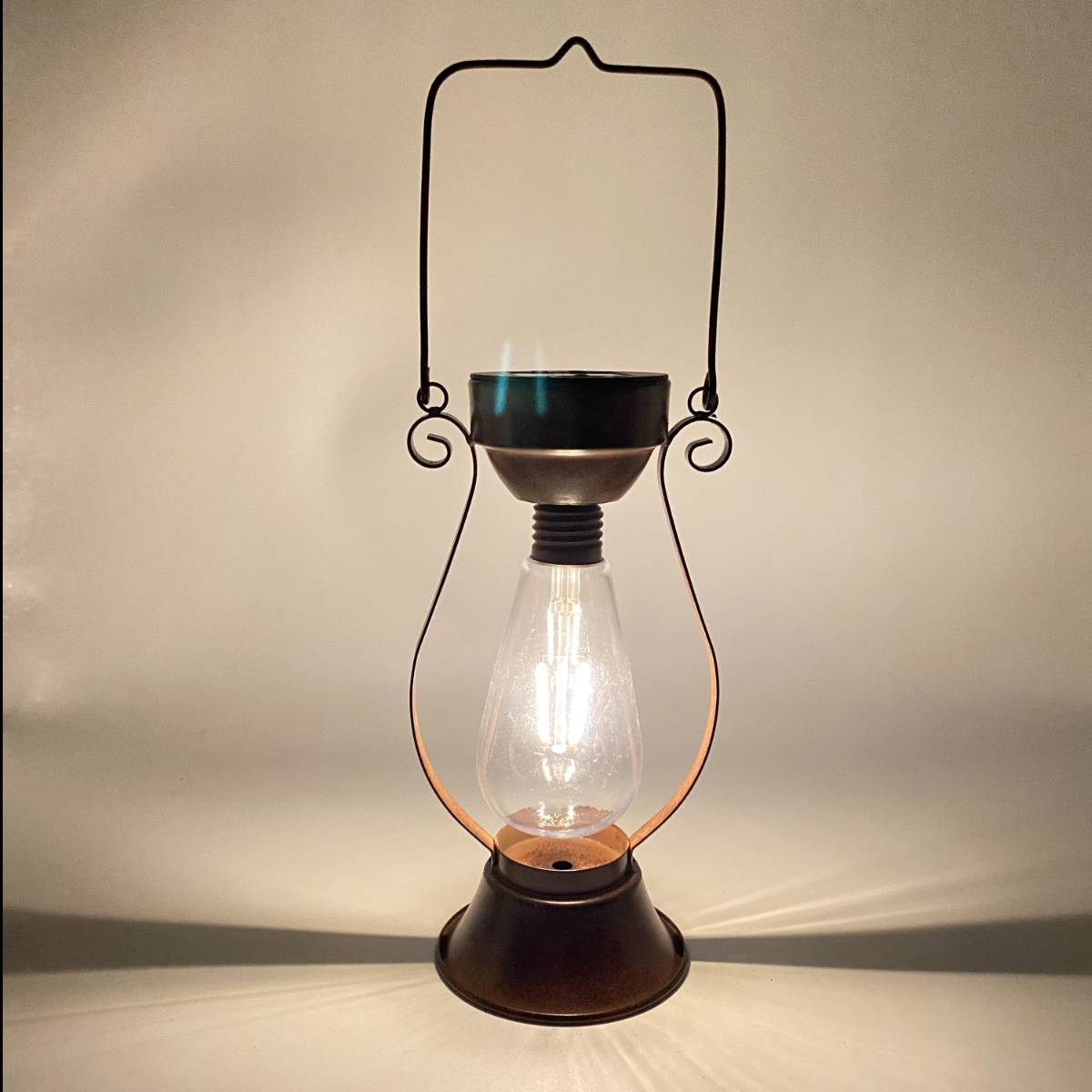 Solar vintage lantern, outdoor yard decoration