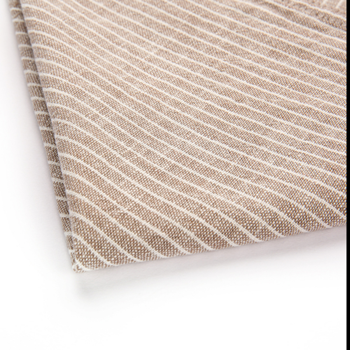 STRIPED LINEN FABRIC~S1738