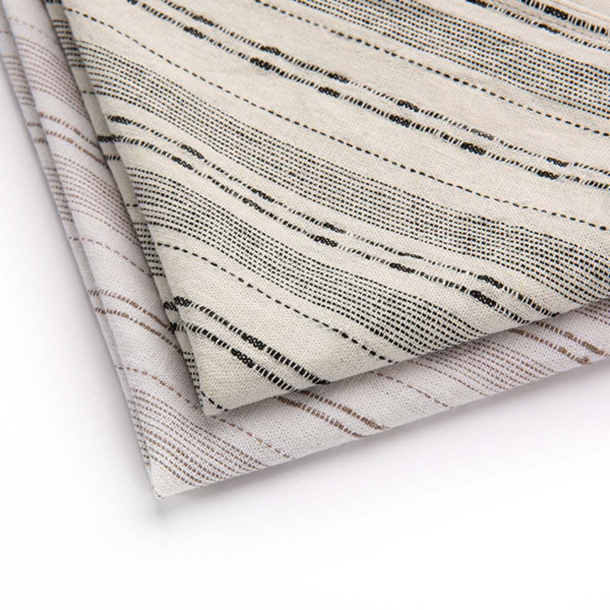 STRIPED LINEN FABRIC~S1823