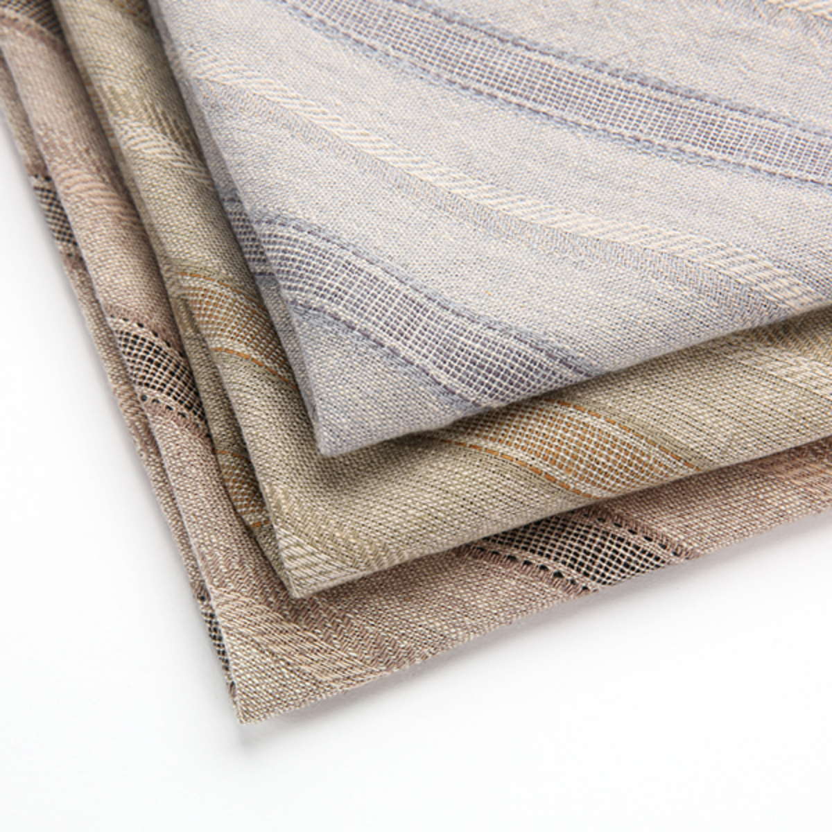 STRIPED LINEN FABRIC~S1835