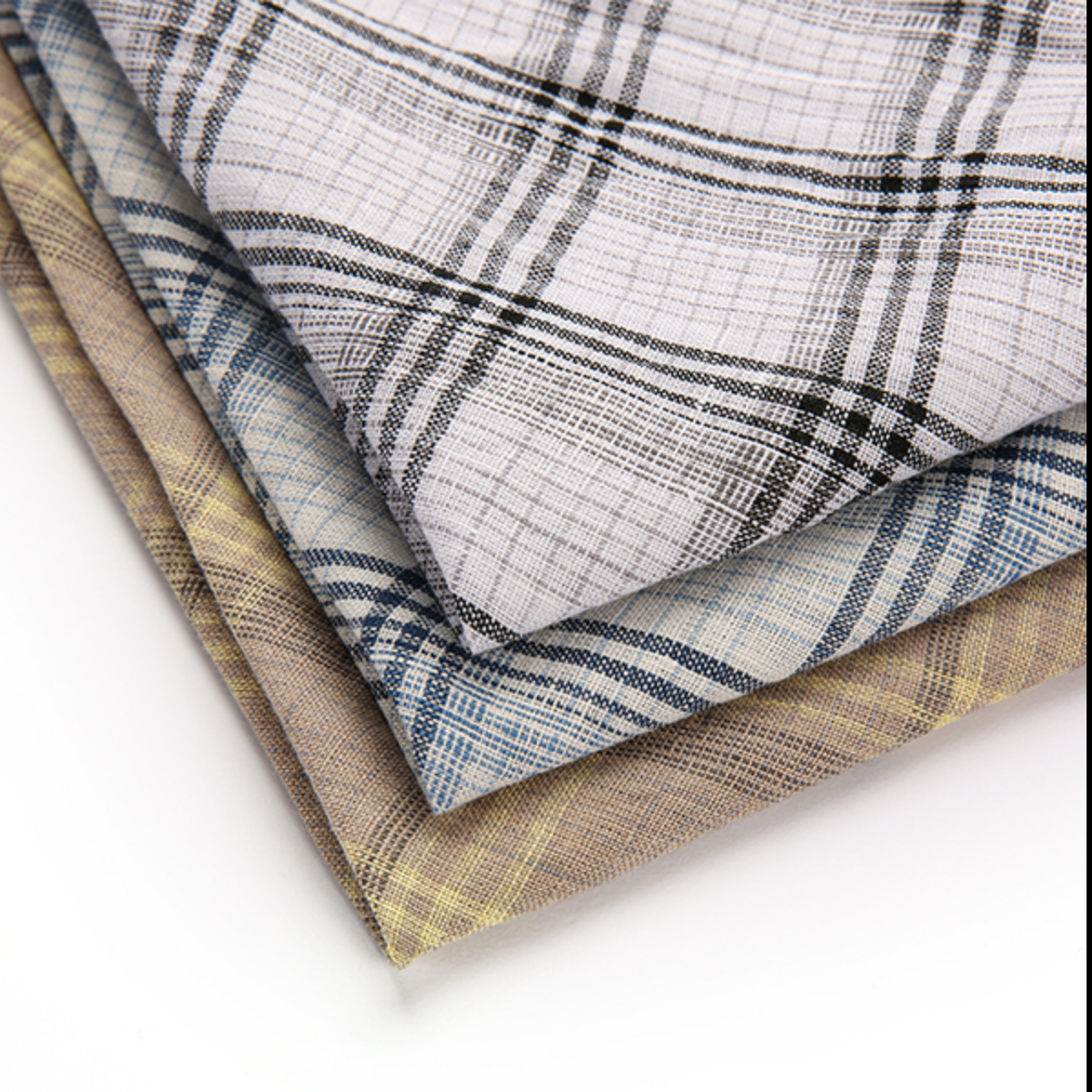 CHECK/PLAID LINEN FABRIC~S1921