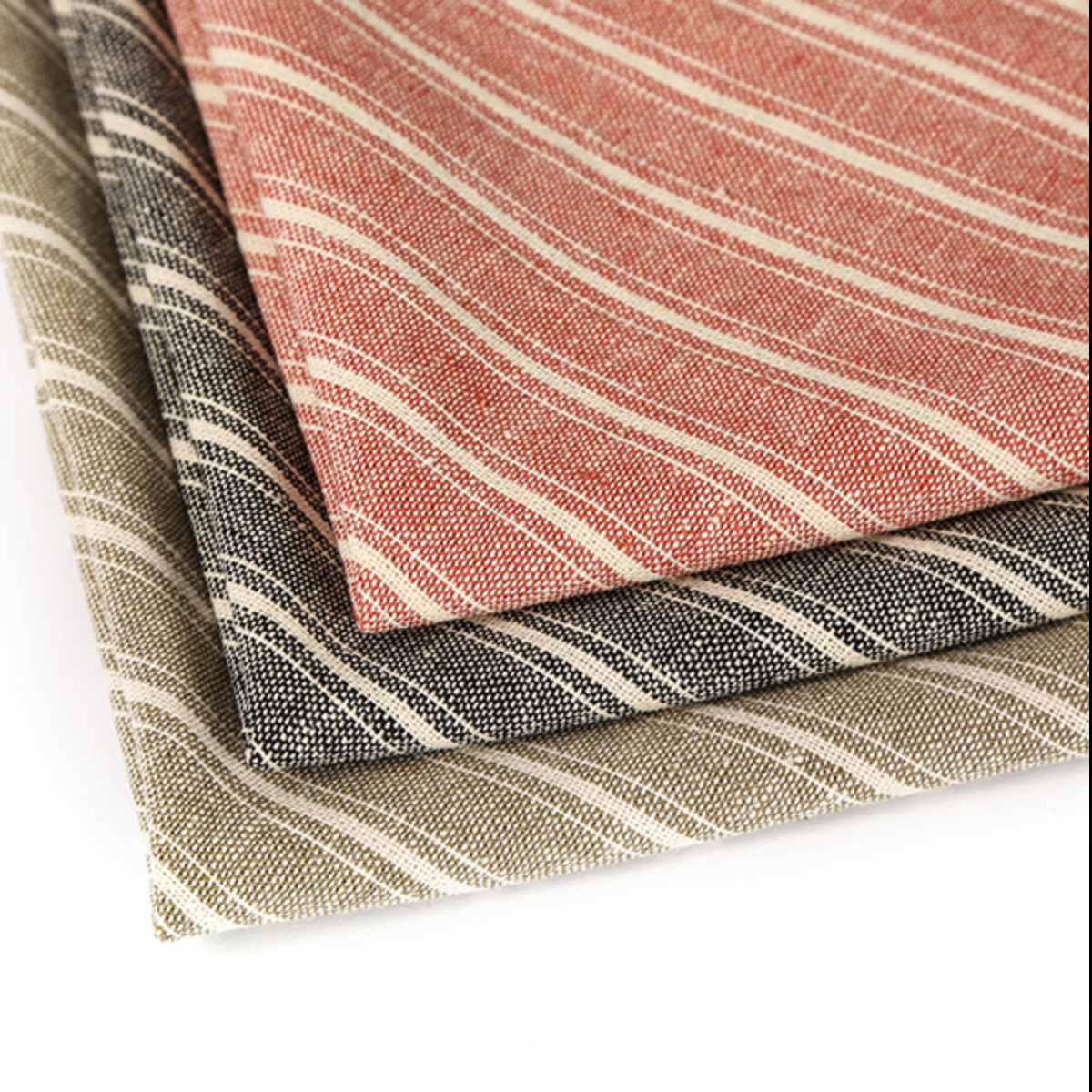 STRIPED LINEN FABRIC~S2011