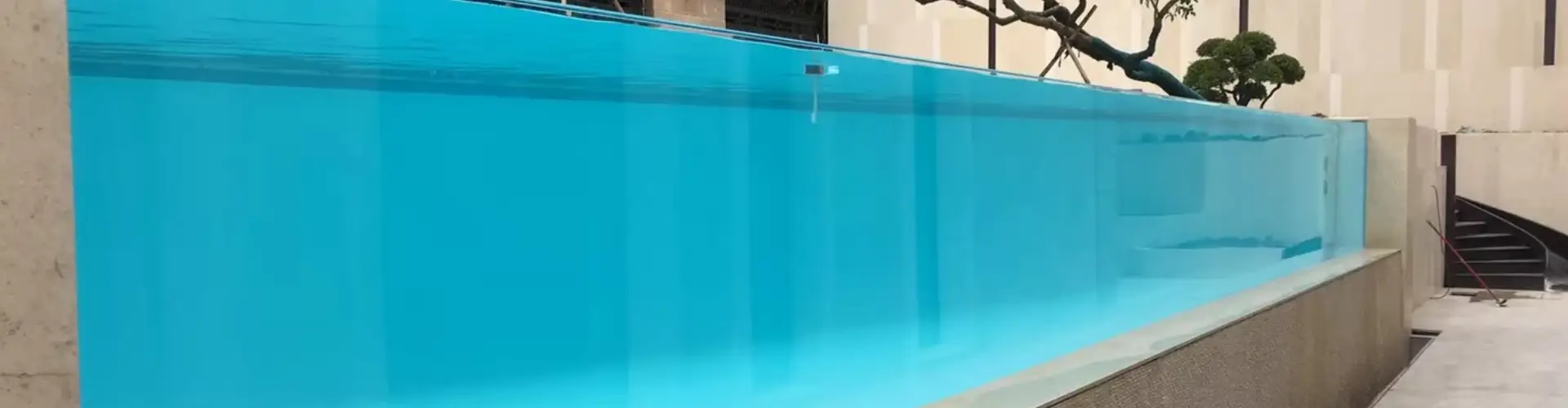 Acrylic Above Ground Pool Window and Floor Panel | Grandview Acrylic