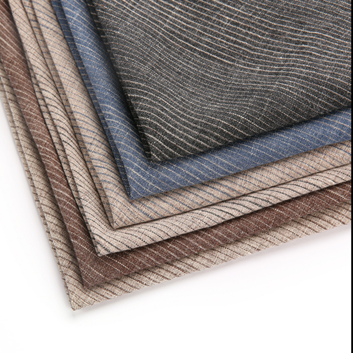 STRIPED LINEN FABRIC~S2027