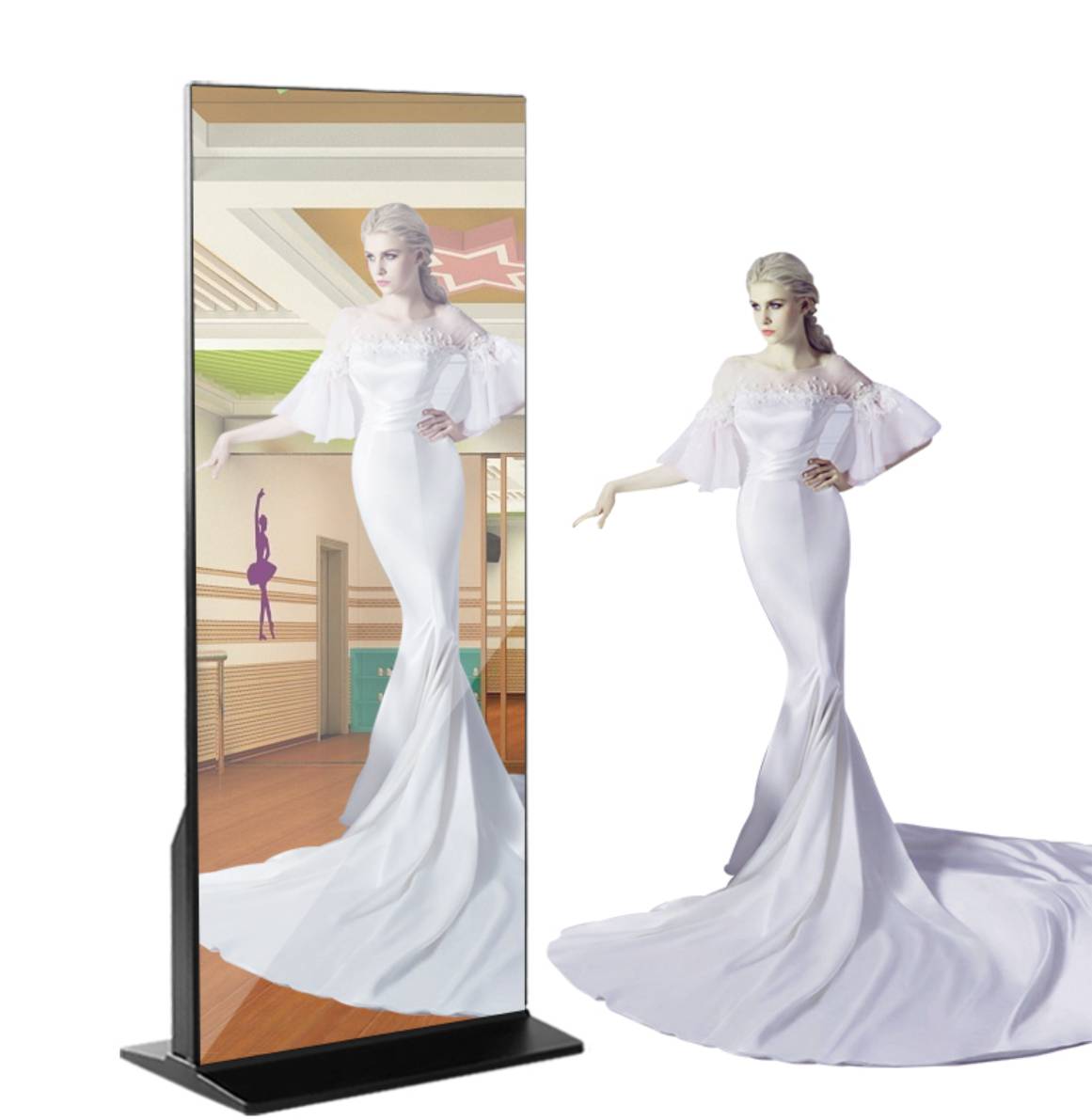 Smart Magic Mirror LCD Advertising Display