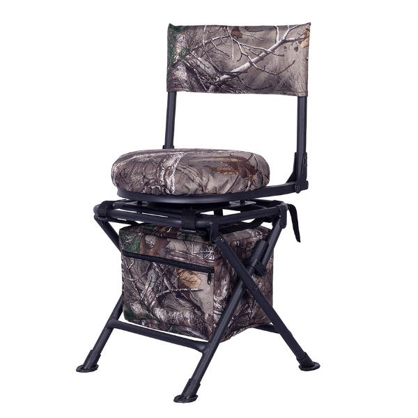 Swivel Chair with Gear Bag