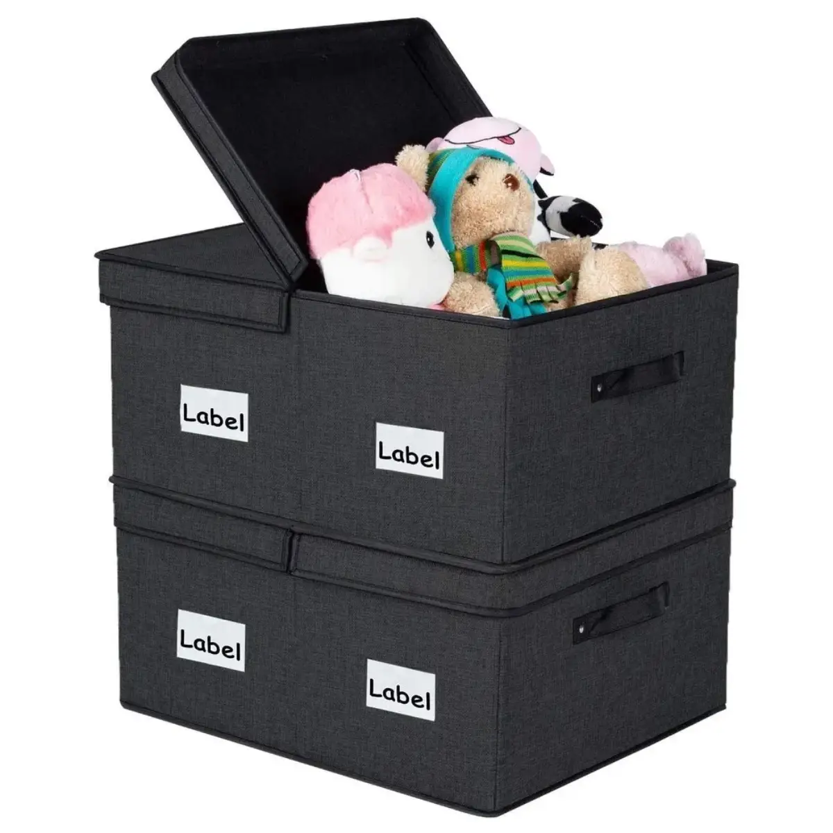Double Fabric storage box with Lids