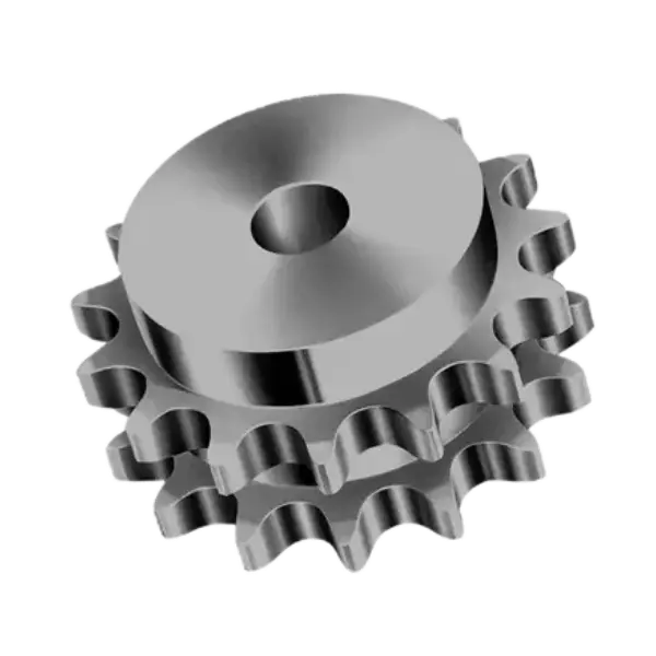 ANSI-Certified Single Strand industrial double Roller Chain Sprockets