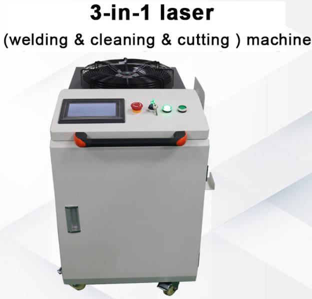3-in-1 laser (welding & cleaning & cutting ) machine