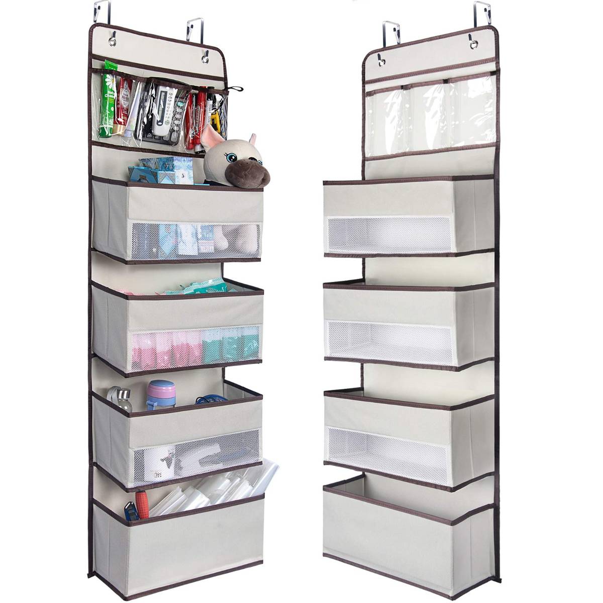 Over The Door Organizer Storage with 4 Large Capacity Pocket