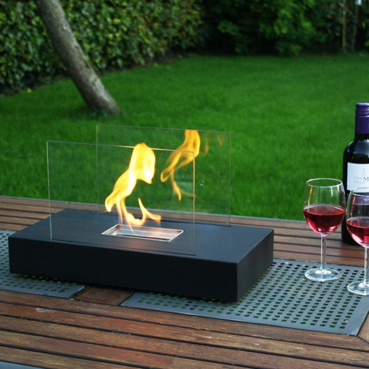 Stainless Steel Tabletop Fire Pit