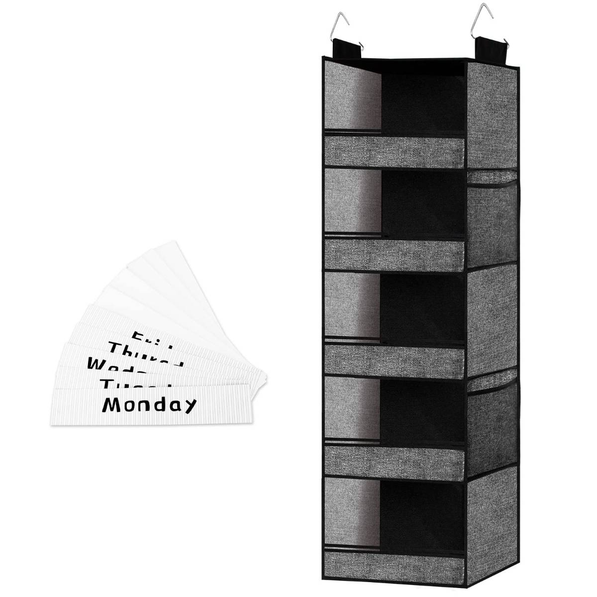 5-Shelves Hanging Closet Organizer