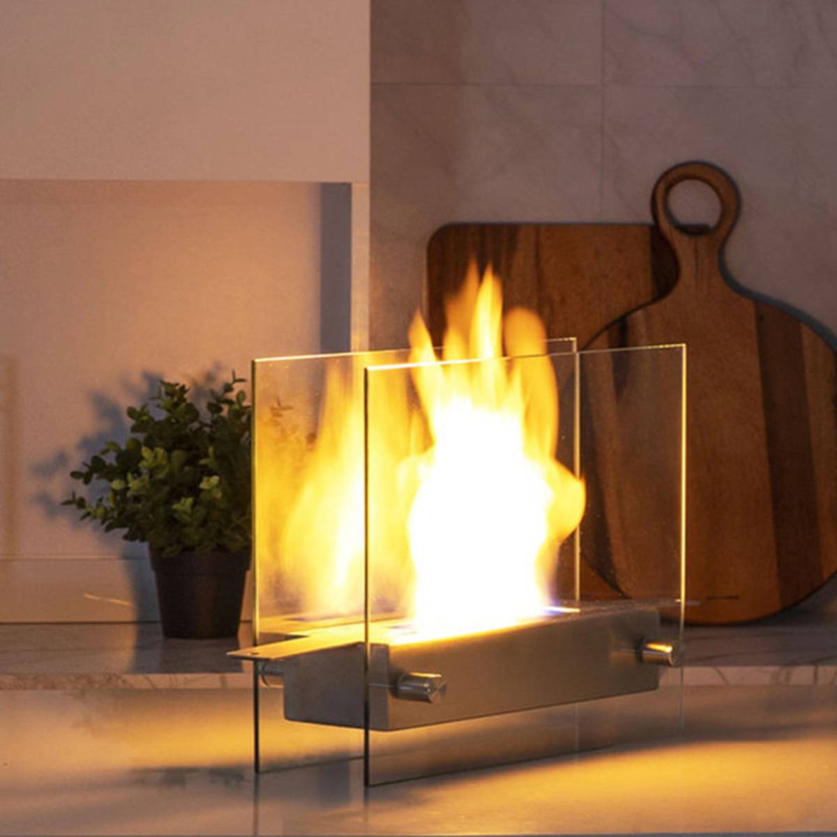 Home Heating Stainless Steel Tabletop Fire Pit