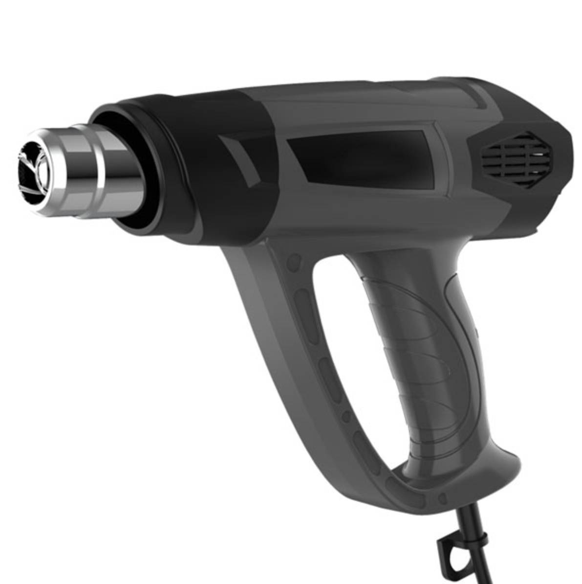 Two-speed rear knob stepless temperature adjustment heat gun