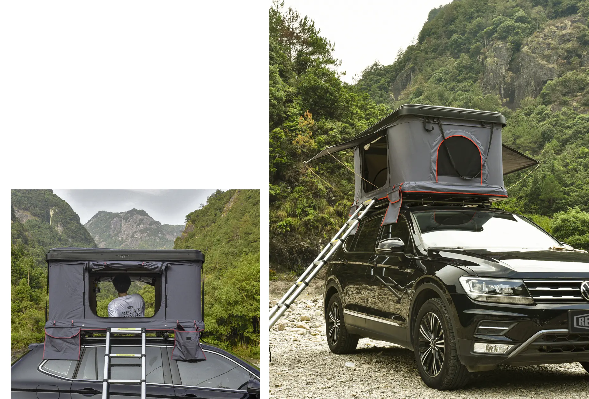 Adventure anywhere with the Relenso Roof Top Tent. The tent can be attached to any vehcile that uses a rail system for cargo, and takes just a few minutes to set up.The great outdoors are calling, so be ready for your next adventure with Renlenso.

<a href="https://www.relenso.com/plist/ABS-Hard-Shell/" style="color: rgba(144, 144, 144, 1); text-decoration:none;">More→</a>
